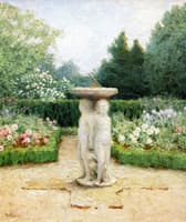 Sundial and Roses