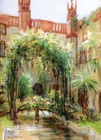 Alcazar Courtyard