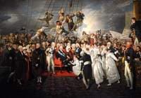 The Arrival of King Louis XVIII of France in Calais in 1814