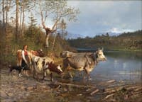 Evening by the Lakeside