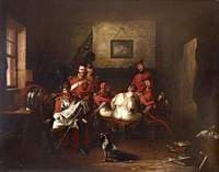 The Life Guards in a Guardroom