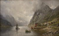 View on the Sognefjord, Norway