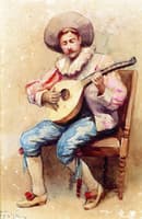 Mandolin Player