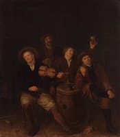 Four Peasants in an Inn