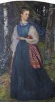 Mrs Thomas Woolner, née Alice Gertrude Waugh