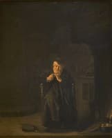 Alchemist Cutting his Nails