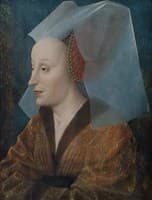 Portrait of a Noble Woman, probably Isabella of Portugal (1397-1472)