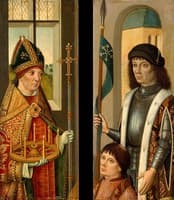 Saint Donatian:  Saint Victor Presenting a Donor