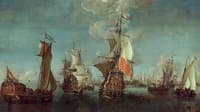Shipping off Rotterdam