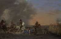 Cavalry Charge at Sunset