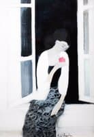 Woman with a Rose