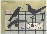 Still Life with Birds and Revolver