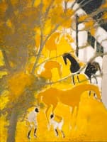 Horses at Loupeigne