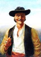 Portrait of a Man with a Pipe and a Hat