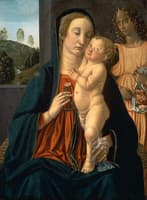 Virgin and Child with an Angel