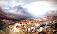 The Pass of Glencoe from Rannoch Moor