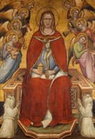 Saint Mary Magdalen Holding a Crucifix