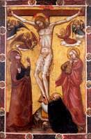The Crucifixion with the Virgin and Saint John with Saint Anthony Abbot at the Foot of the Cross