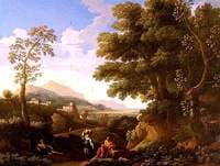 Classical Landscape with Figures