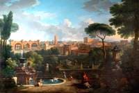 View of Rome from the Baberini Palace
