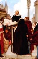 Albertus Magnus Expounding His Doctrines of Physical Science in the Streets of Paris, c.1245
