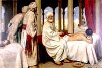 Albucasis Blistering a Patient in the Hospital at Cordoba