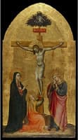 Christ Crucified with the Virgin, Mary Magdalen and Saint John the Bptist