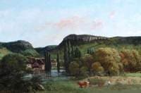 View of Ornans, France