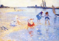 Children Paddling, Walberswick
