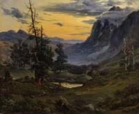 Sunrise in the Wengeralp