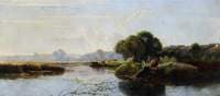 A Bright Day (Sketch on the Thames)