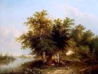 Landscape with Gypsies and Haymakers