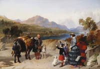 Queen Victoria at Loch Laggan