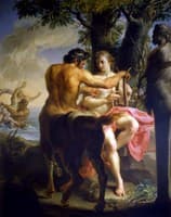 Achilles and the Centaur Chiron