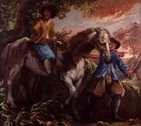 King Charles II on Humphrey Penderel's Mill Horse