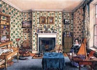 The Artist in Her Painting Room, York