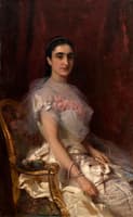 Portrait of a Seated Lady