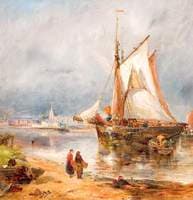 Fishing Boats in an Estuary