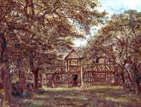 Irby Hall, Wirral, before Restoration, c.1880