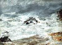 On a Lee Shore in a Gale