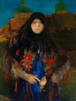Portrait of a Prosperous Peasant Woman
