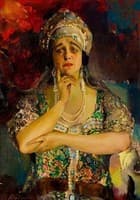 Portrait of Singer Nadezhda Plevitskaya