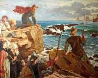 How the Danes Came up the Channel a Thousand Years Ago: Off Peveril Ridge, Swanage, AD877