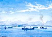 Convoy Anchorage from Lismore