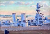 HMS 'Diomede' at Rosyth