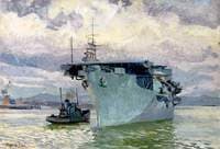 HMS 'Pursuer' in Belfast Lough