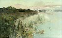Landscape and Lily Pond