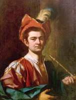 Portrait of a Man Smoking a Pipe