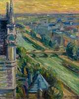 View of Paris from the Rooftops