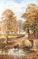 Crossing the Brook near Weir Hall